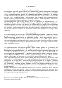 Altri approcci contemporanei