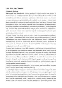 Crisi dello Stato liberale (stringatissimo)