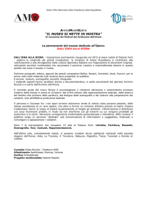 dall`idea alla scena