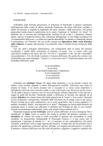 schemi su Parmenide - Digilander