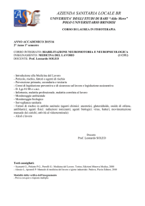 Medicina del Lavoro
