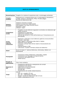 Acquisizione dati - Piazza delle Competenze