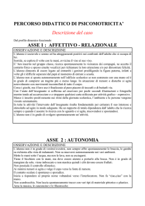 Percorso didattico di psicomotricità