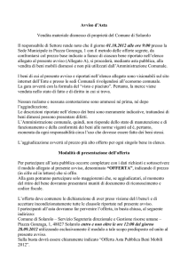 Progetto di recupero evasione ICI