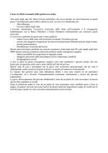 Cause ed effetti economici della primavera araba