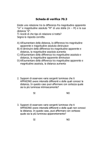 Scheda di verifica 1