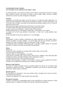 suggerimenti del perito