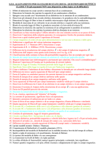 SOS ESAMI DI STATO FISICA - Liceo Classico Scientifico XXV Aprile