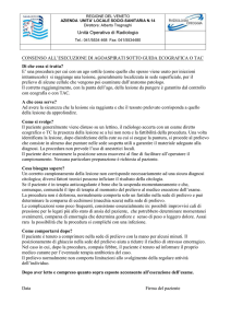 CONSENSO ALL`ESECUZIONE DI AGOASPIRATI SOTTO GUIDA