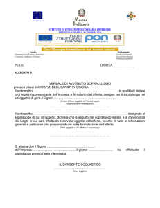 verbale di avvenuto sopralluogo - iiss "m. bellisario