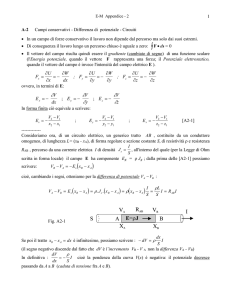 Campi conservativi - Potenziale elettrostatico - Circuiti