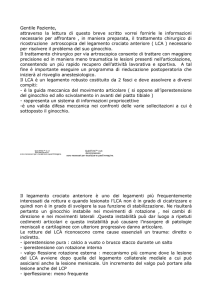ricostruzione LCA