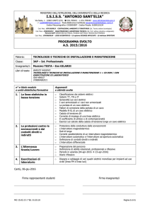 classe 3^l - ISISS Antonio SANT`ELIA