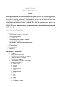 Istituto "A. Omodeo" Indirizzo Tecnico Economico Italiano Le