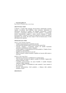 Economia politica II