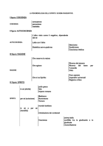 la fenomenologia dello spirito