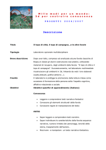 Caratteri del progetto