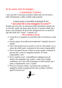 Io la carne non la mangio - Digilander