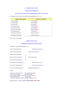 la grammatica turca