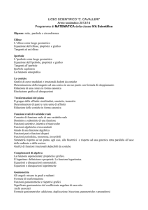 matematica 4AS Prof. Buzzi Silvia