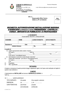 Responsabile Ufficio Tecnico Settore LL.PP. ed Ambiente