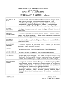 Scienze - G. Peano