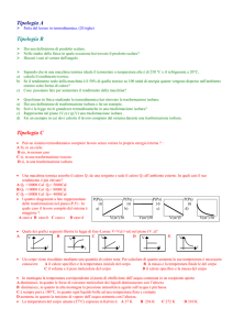 TEST “ Termodinamica” classe cognome