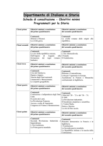 Scheda di consultazione