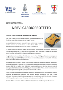 Comunicato stampa colonnina Piazza Pittaluga