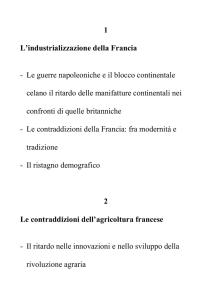 L`industrializzazione della Francia