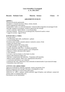 Liceo Scientifico Caccioppoli Sc. 2012