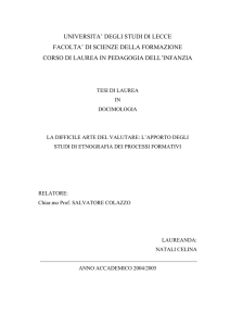La difficile arte del valutare