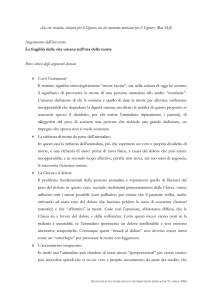 «Prima di formarti nel grembo materno, ti conoscevo, prima che tu