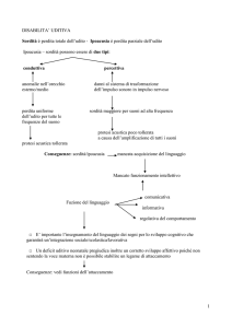 DISABILITA UDITIVA