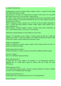 IL CRISTO GNOSTICO