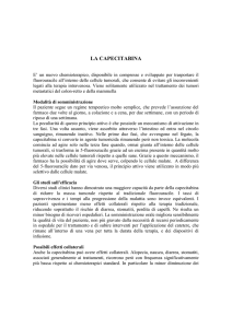 LA CAPECITABINA