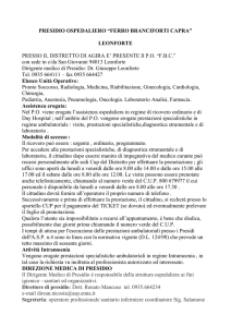 presidio ospedaliero “ferro branciforti capra”