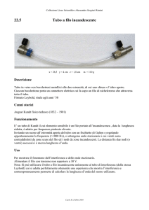 tubo a filo incandescente