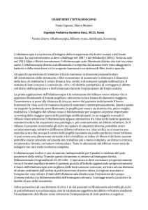 USARE BENE L`OFTALMOSCOPIO Paolo Capozzi, Marco Montes