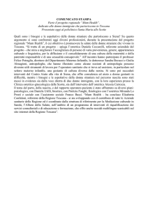 Nell`ambito del progetto “Mum health” promosso dalla Regione