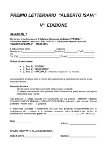 modello domanda - Comune di Roccabruna