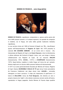 Mimmo di Francia, napoletano, compositore e