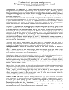 Introduzione - Pari opportunità