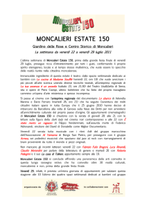 MONCALIERI ESTATE 150 Giardino delle Rose e Centro Storico di
