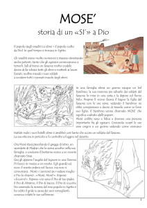 Mosè: Storia di un Sì a Dio - I Dieci Comandamenti