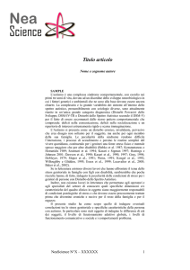 format impaginazione
