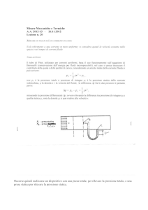 Complementi di Misure Meccaniche e Termiche