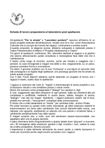 Scheda lavoro adolescenza