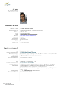 scarica il curriculum vitae