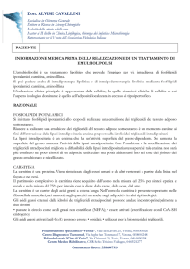 Modulo consenso per intralipoterapia